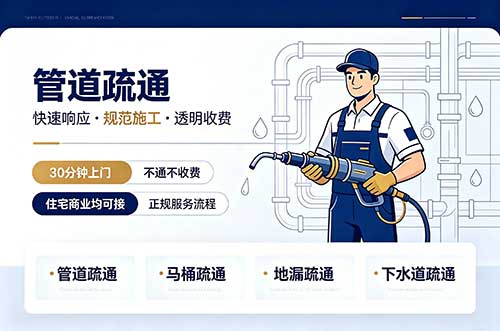 牡丹江管道疏通