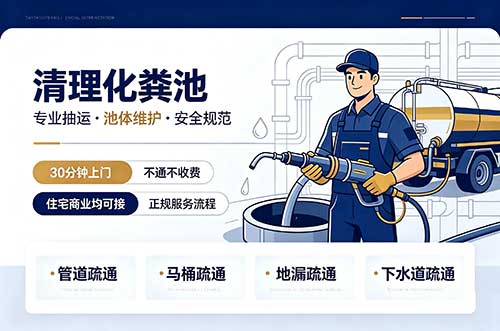 牡丹江清理化粪池